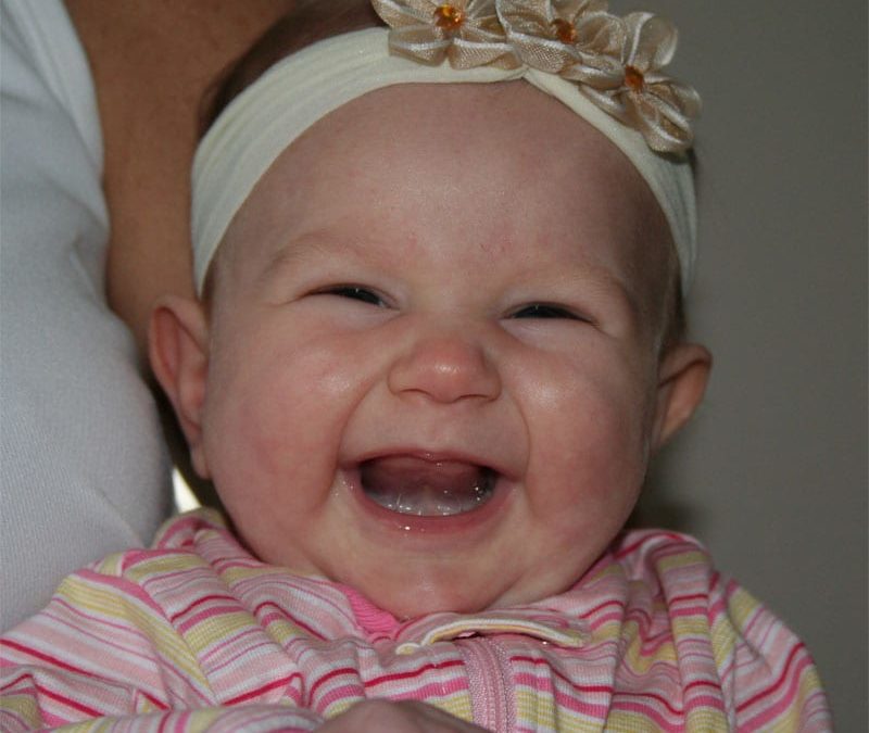 She’s a beautiful baby
