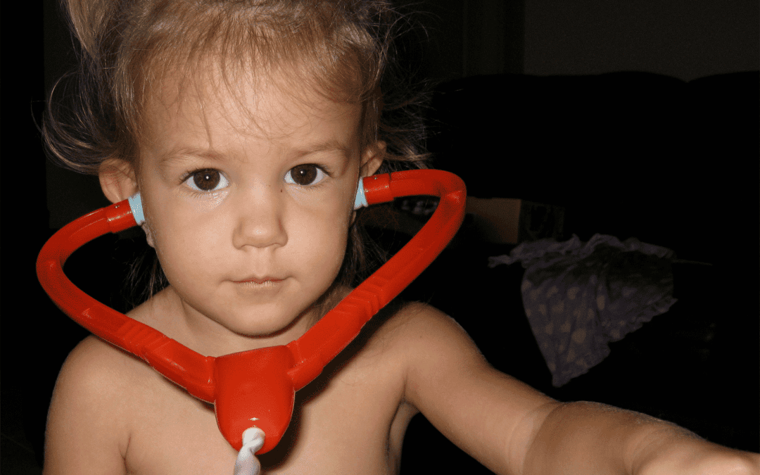 Imagination in a 2 year old: Dr. Lily
